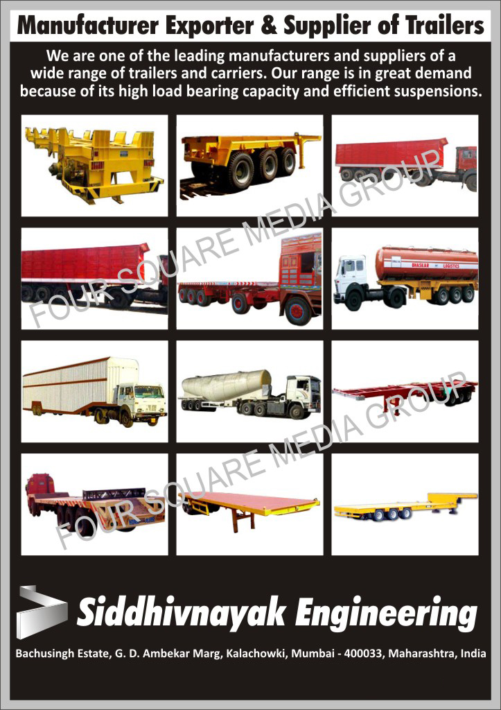 Trailers, Automotive Carriers,Carriers