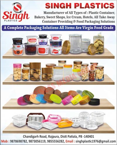 Plastic Containers, Bakery Containers, Sweet Containers, Ice Cream Box Containers, Food Packaging Solutions, Plastic Box Packagings
