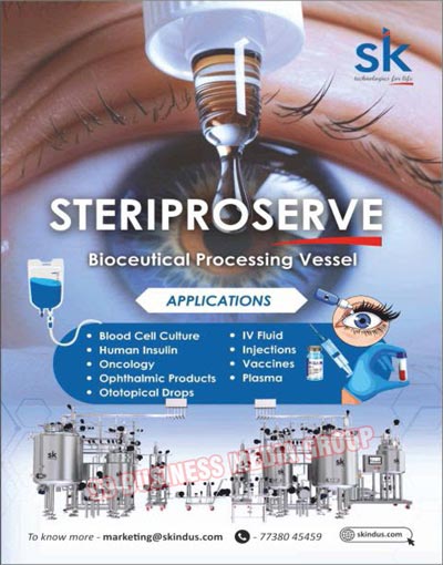 Bioceutical Processing Vessels