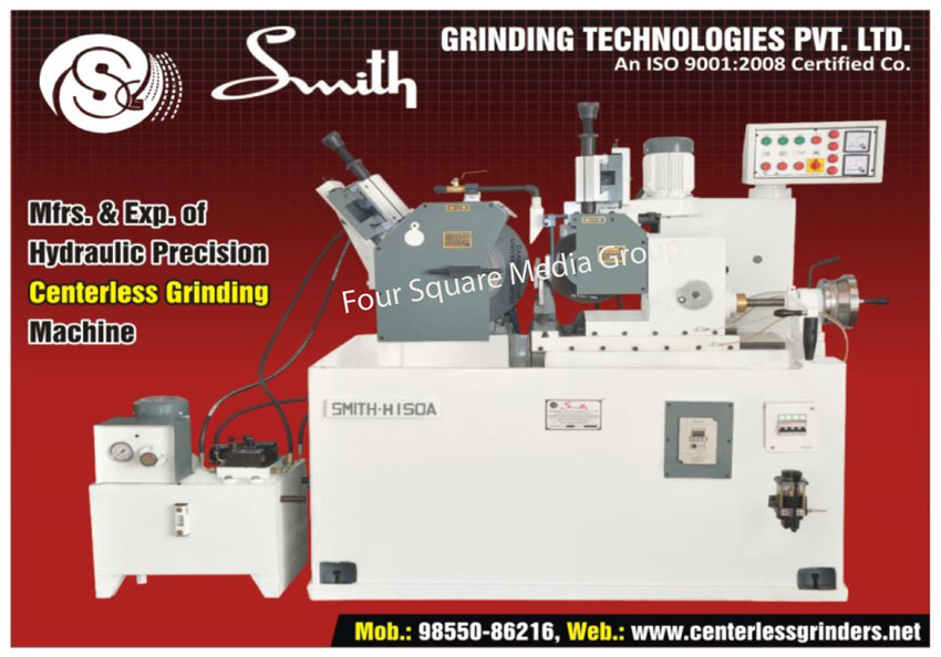 Centerless Grinding Machines, CNC Centerless Grinding Machine, PLC Centerless Grinding Machine, Hydraulic Centerless Grinding Machine, Mechanical Centerless Grinding Machine, Bar Centerless Grinding Machine, Hydraulic Precision Centerless Grinding Machine