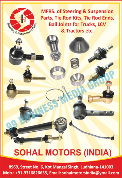 Car Suspension Parts, Car Steering Parts, Light Commercial Vehicle Steering Parts, Light Commercial Vehicle Suspension Parts, Heavy Vehicles Steering Parts, Heavy Vehicles Suspension Parts, Truck Suspension Parts, Truck Steering Parts, Tractor Suspension Parts, Tractor Steering Parts, LCV Suspension Parts, LCV Steering Parts, Tie Rod Kits, Tie Rod Ends, Ball Joints, Truck Tie Rod Kits, Truck Tie Rod Ends, Ball Joints, Tractor Tie Rod Kits, Tractor Tie Rod Ends, Tractor Ball Joints, LCV Tie Rod Kits, LCV Tie Rod Ends, LCV Ball Joints