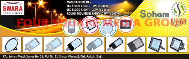 Led Lights, Led Street Lights, Led Flood Lights, Round Industrial Lights