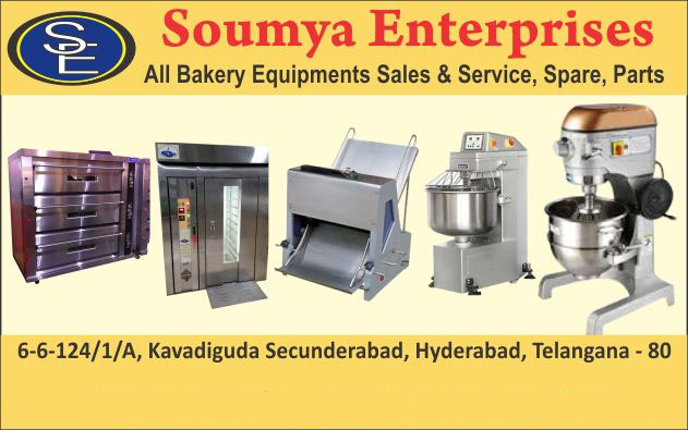 Bakery Equipments, Bakery Equipment Spare Parts