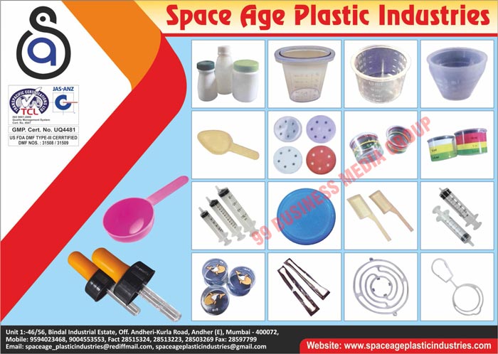 Dropper Assemblies, Measuring Cups, Plastic Applicators, Plastic Caps, Plastic Eye Droppers, Plastic Bottles