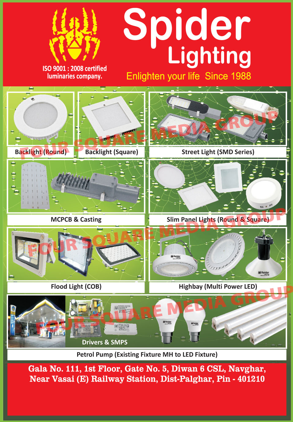 MCPCB, Aluminium Die Castings, Street Lights, Led lights, Led Bulbs, Led Tube Lights, Led Street Lights, Bay Lights, Flood Lights, Led Drivers, Panel Lights, Down Lights,Die Casting Street Lights, Bay Lights, Bulb, Tube Lights, Flood Lights, Drivers, Round Led Backlights, Round Led Back Lights, Square Led Backlights, Square Led Back Lights, Led Round Backlights, Led Round Back Lights, Led Square Backlights, Led Square Back Lights, SMD Street Lights, Round Slim Panel Lights, Square Slim Panel Lights, COB Flood Lights, Led High Bay Lights, SMPS, Petrol Pump Fixtures