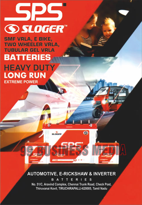 Automotive Batteries, E-Rickshaw Batteries, Inverter Batteries