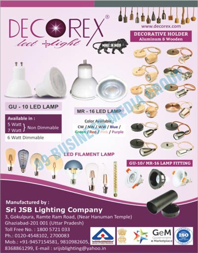 Led Lights Like Led Bulbs, Led Panel Lights, Led Down Lights, Led Surface Lights, Led Street Lights, Led Tube Lights, Led Flood Lights, Led Candle lamps, Led Lamps, Led Track Lights, Led High Bay lights, Led Highway Lights, Decorative Metal Holders, Led COB Lights, Solar Street Lights, Led Lights, Candle Led Lights