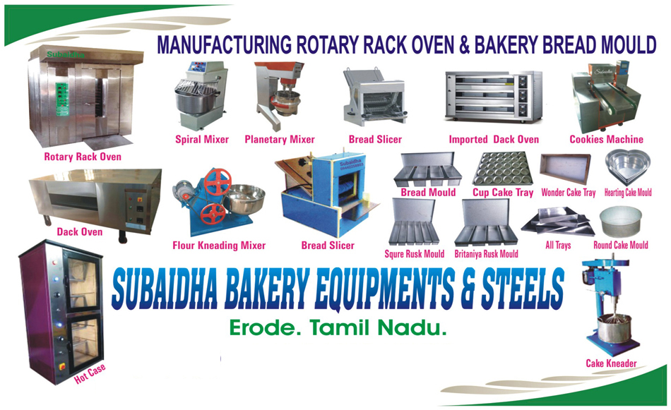 Rotary Rack Ovens, Bakery Bread Moulds, Bakery Bread Molds, Spiral Mixer, Planetary Mixers, Bread Slicers, Imported Deck Ovens, Cookies Machines, Cup Cake Tray, Wonder Cake Tray, Hearting Cake Moulds, Hearting Cake Molds, Deck Ovens, Flour Kneading Machines, Square Rusk Mould, Square Rusk Mold, Britaniya Rusk Mould, Britaniya Rusk Mold, Trays, Round Cake Moulds, Round Cake Molds, Cake Kneader