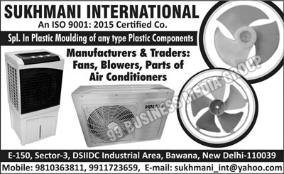 Plastic Mouldings, Plastic Component Mouldings, Dans, Blowers, Air Conditioner Parts