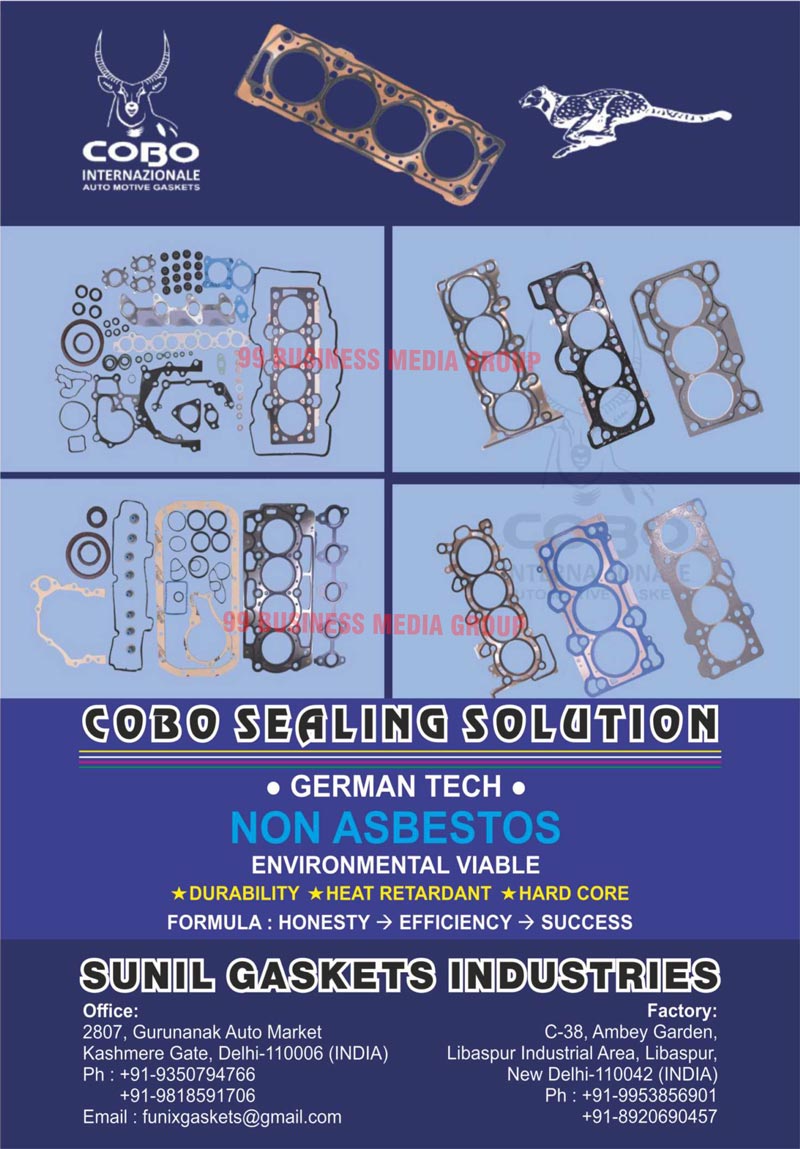 Automotive Gaskets, Automotive Oil Seals