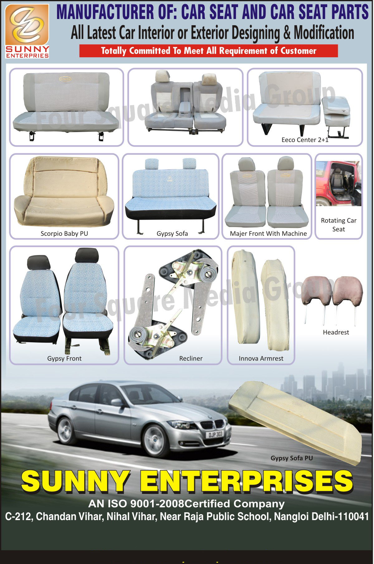 Car Seats, Car Seat Parts, Tractor Seats, Car Seat Designings, Car Seat Modifications