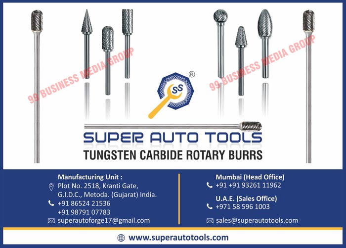 Tungsten Carbide Rotary Burrs