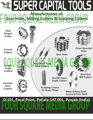 Gear Hobs, Milling Cutters, Scalping Cutters, Gear Shaper Cutter, Convex Cutters, Single Angle Cutters, Involute Gear Cutters, HSS Shank Type Hob Cutters, Chain Sprocket Hobs, Double Equal Angle Cutters, Scalping Cutters For Brass Sheet, Coarse Metal Slitting Saws, Fine Teeth Slitting Saws, Shell End Mill Cutters, Metal Slitting Saws coarse,Scalping  Cutters, Convex Cutters, Single Angle Cutters, Involute Gear Cutters, Chain Sprocket Hobs