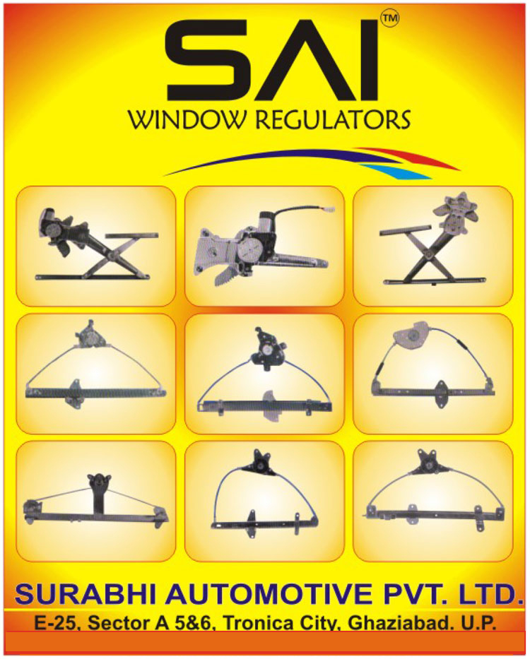 Automotive Parts, Automotive Accessories, Power Window Regulators, Automotive Spare Parts, Automobiles Parts