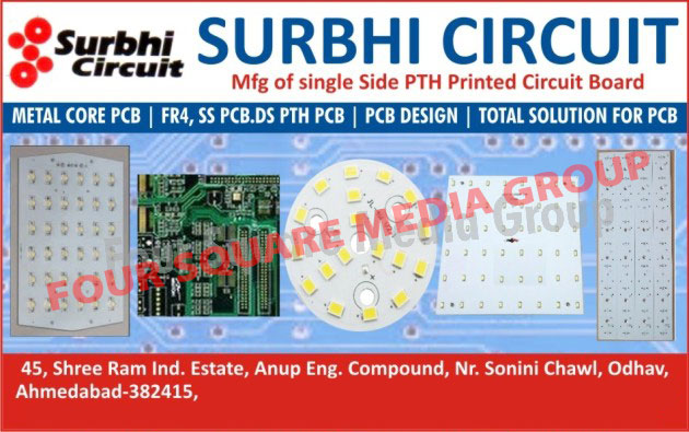 Printed Circuit Boards, PCB, Metal Core Printed Circuit Boards, MCPCB, Single Side PTH Printed Circuit Boards, Single Side PTH PCB, FR4 Printed Circuit Boards, FR4 PCB, SS PCB, SS Printed Circuit Boards, Double Side PTH Printed Circuit Boards, Double Side PTH PCB, PCB Designing Services, Printed Circuit Boards Designing Service