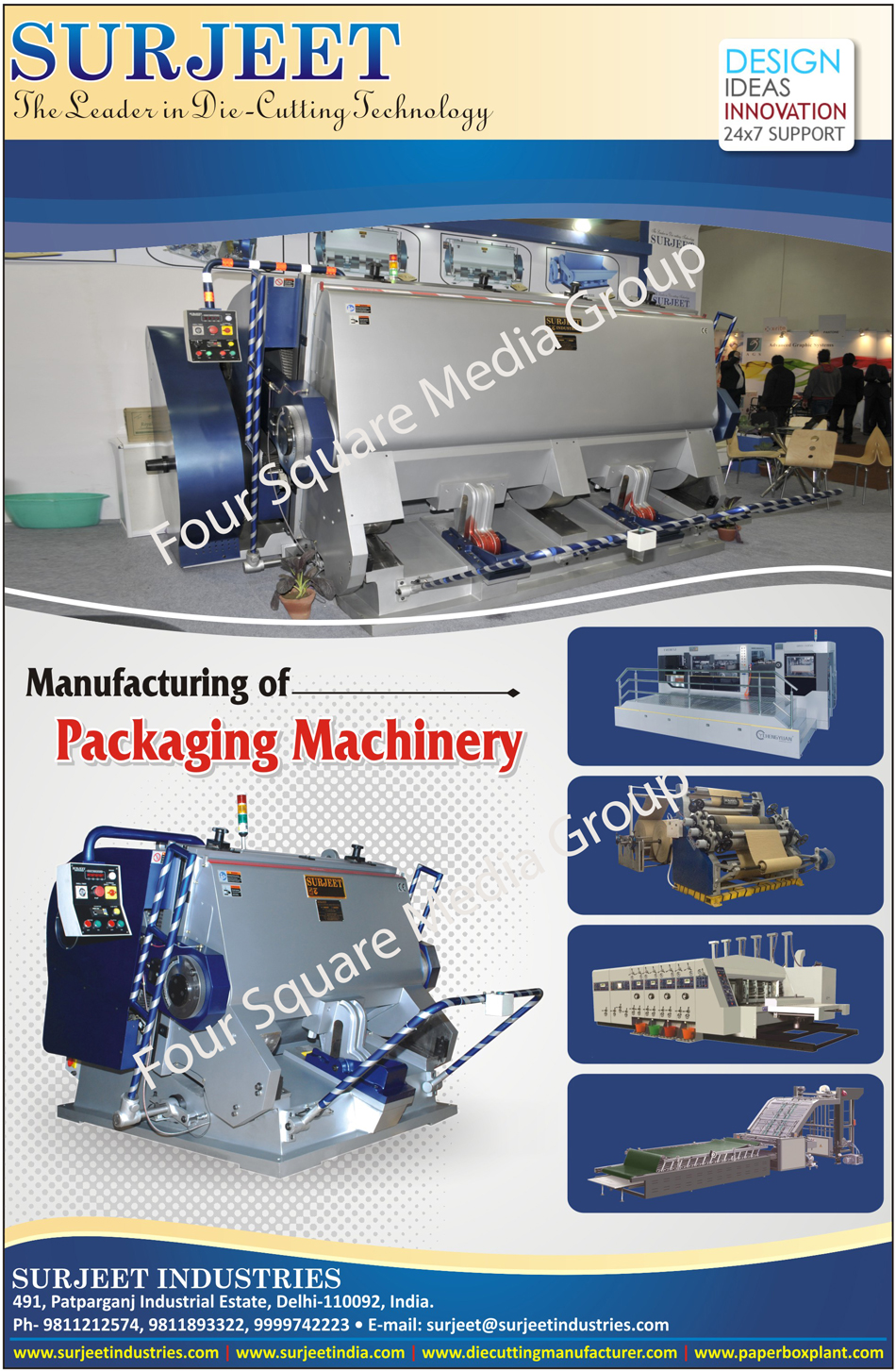 Packaging Machines, Packaging Machinery