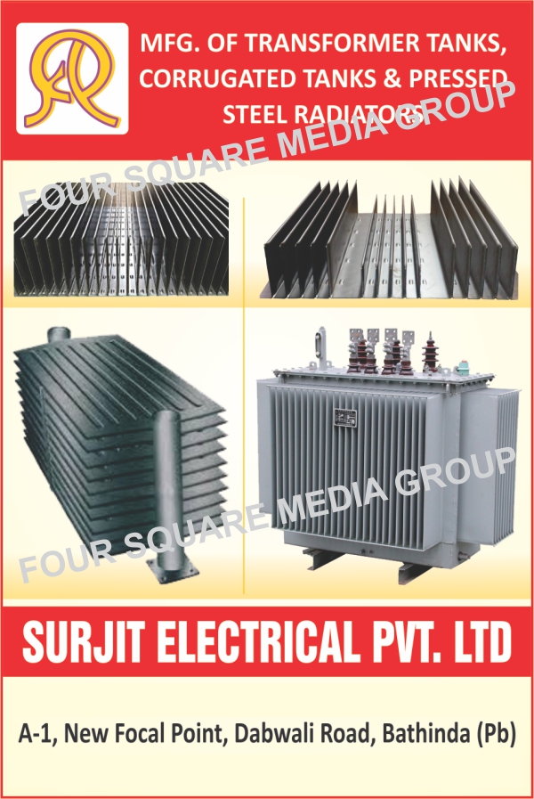 Transformer Tanks, Corrugated Tanks, Pressed Steel Radiators