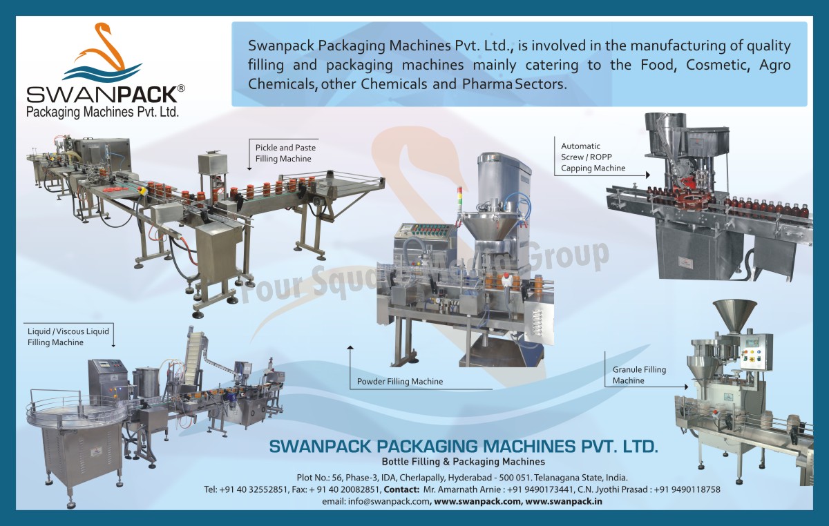 Powder Fillers, Ghee Filling Machines, Sauce Filling Machines, Ketchup Filling Machines, Pickle Bottle Filling Machines, Jam Filling Machines, Juice Filling Machines, Ginger Paste Filling Machines, Garlic Filling Machines, Bottle Filling Machines, Pouch Filling Machines, Paste Filling Machines, Powder Filling Machines, Liquid Filling Machines, Auto Pickle Bottle Filling Machines, Automatic Screw Capping Machines, Automatic Ropp Capping Machines, Granule Filling Machines, Viscous Liquid Filling Machines, Tube Filling Machines