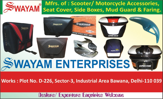 Automotive Accessories, Two Wheeler Accessories, Scooter Accessories, Motorcycle Accessories, Scooter Seat Covers, Motorcycle Seat Covers, Scooter Side Boxes, Motorcycle Side Boxes, Scooter Mud Guards, Scooter Mudguards, Motorcycle Mud Guards, Motorcycle Mudguards, Scooter Faring, Motorcycle Faring,2 wheeler accessories, Seat cover, Side boxes, Mud guard