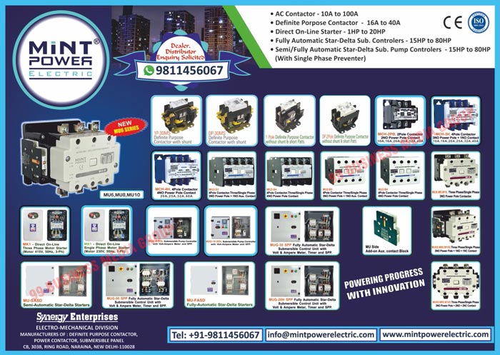 AC Contactors, Two Pole AC Contactors, Three Pole AC Contactors, Four Pole AC Contactors, 1P Definite Purpose Contactors, 2P Definite Purpose Contactors, Two Pole Contactors, MU1 Contactor Coil Voltages, MU2 Contractor Coil Voltages, Three Phase Submersible Panel AC Contactors, Single Phase Submersible Panel AC Contactors, SSPS, SDPSs, SSPWs, SDPWs, Dol Starters, Auxiliaries, Timers, Digital Meters, Power Contactors, Dol Panels, Delta Panels, Single Pole Contactors, Double Pole Contactors, Connectors, Motor Starters, Control Panels, Overload Relays, Semi Automatic Star Delta Submersible Pump Controllers, Fully Automatic Star Delta Submersible Pump Controllers, Fully Automatic Star Delta Submersible Controllers, Direct On Line Starters, Submersible Panels, Definite Purpose Contactors, Pole Contactors, Submersible Pump Control Panels, Over Load Relays, Submersible Control Panel Contactors, Relay Jointer Terminals, Single Phase Submersible Panels