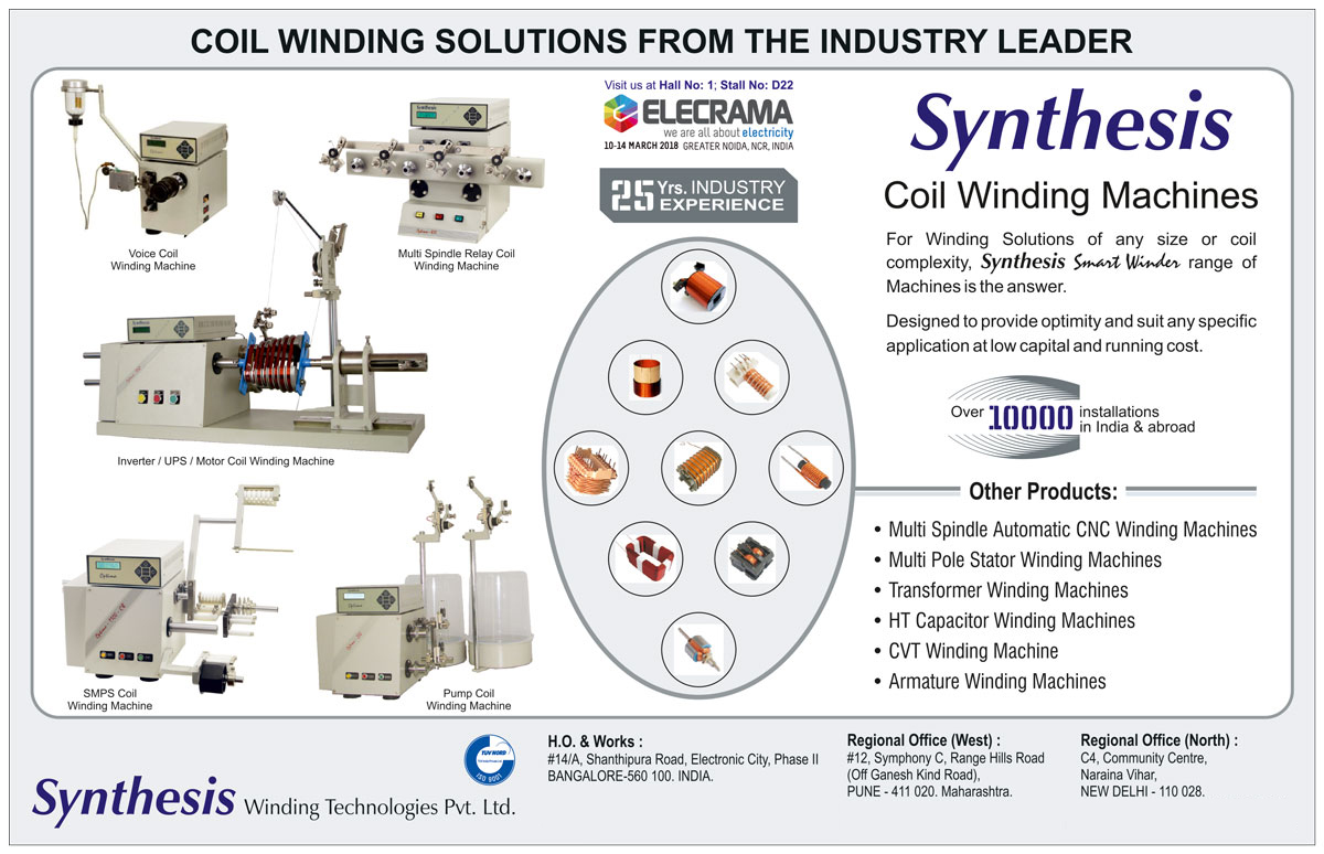 Coil Winding Machines, Voice Coil Winding Machines, Multi Spindle Relay Coil Winding Machines, Inverter Coil Winding Machines, UPS Coil Winding Machines, Motor Coil Winding Machines, SMPS Coil Winding Machines, Pump Coil Winding Machines, Multi Spindle Automatic CNC Winding Machines, Multi Pole Stator Winding Machines, Transformer Winding Machines, HT Capacitor Winding Machines, CVT Winding Machines, Armature Winding Machines