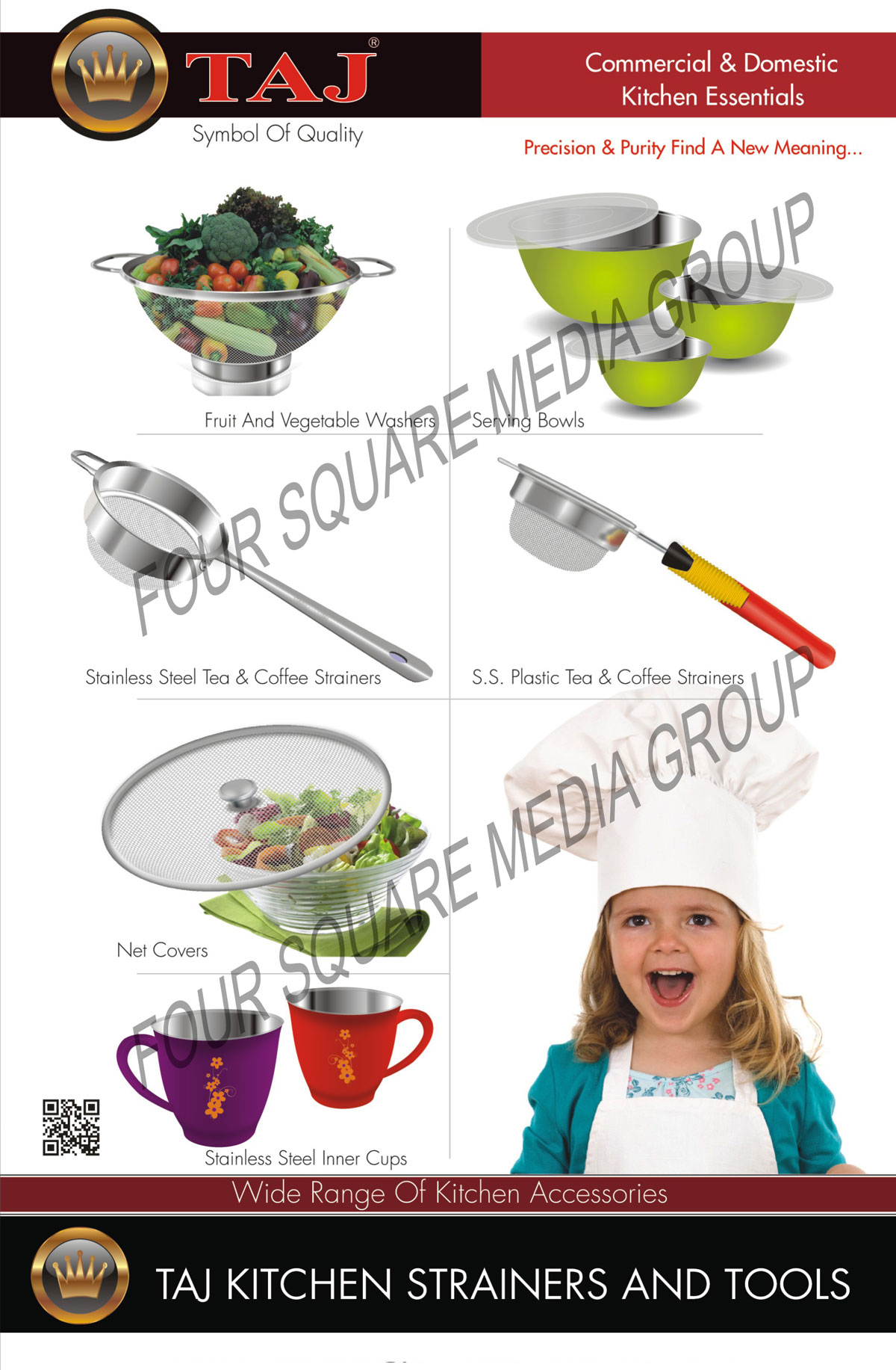 Commercial Kitchen Essentials, Domestic Kitchen Essentials, Serving Bowls, SS Plastic Tea Strainers, Coffee Strainers, Stainless Steel Tea Strainers, Stainless Steel Coffee Strainers, Food Net Covers, Stainless Steel Inner Cups, Kitchen Accessories,Fruit Washers, Vegetable Washers, S.S. Plastic Tea, Coffee Stainers, Net Covers