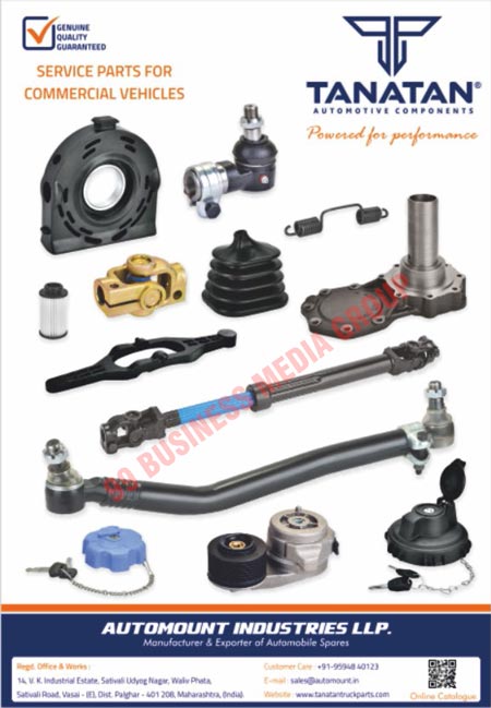 Automotive Spare Parts, Commercial Vehicle Spare Parts, Engine Overhauling Kits, Valve Collates, Gear Box Top Cover Kits, Selector Shifter Shafts, Selector Shifter Kits, Synchronizer Rings, Synchronizer Kits, Main Shaft Washers, Gear Lever Kits, Clutch Pedal Kits, Brake Adjusters, Slack Adjuster Kits, Differential Spider Washers, Brake Cam Kits, Air Compressor Head Repair Kits, Pinion Nuts, Pinion Spacers, Steering Overhauling Kits, Steering Worms, Steering Yokes, Teeth Assemblies, Steering Teeth Assemblies, Pitman Arms, Shims Kits, Anti Roll Bar Kits, Alternator Adjuster Assemblies, Control Cables, Wheel Suraksha Hub Greasing Kits, Coolant Tanks, Rocker Screws, Automobile Spare Parts, Commercial Vehicle Parts, Automotive Components, Heavy Commercial Vehicle Spare Parts, Light Commercial Vehicle Spare Parts