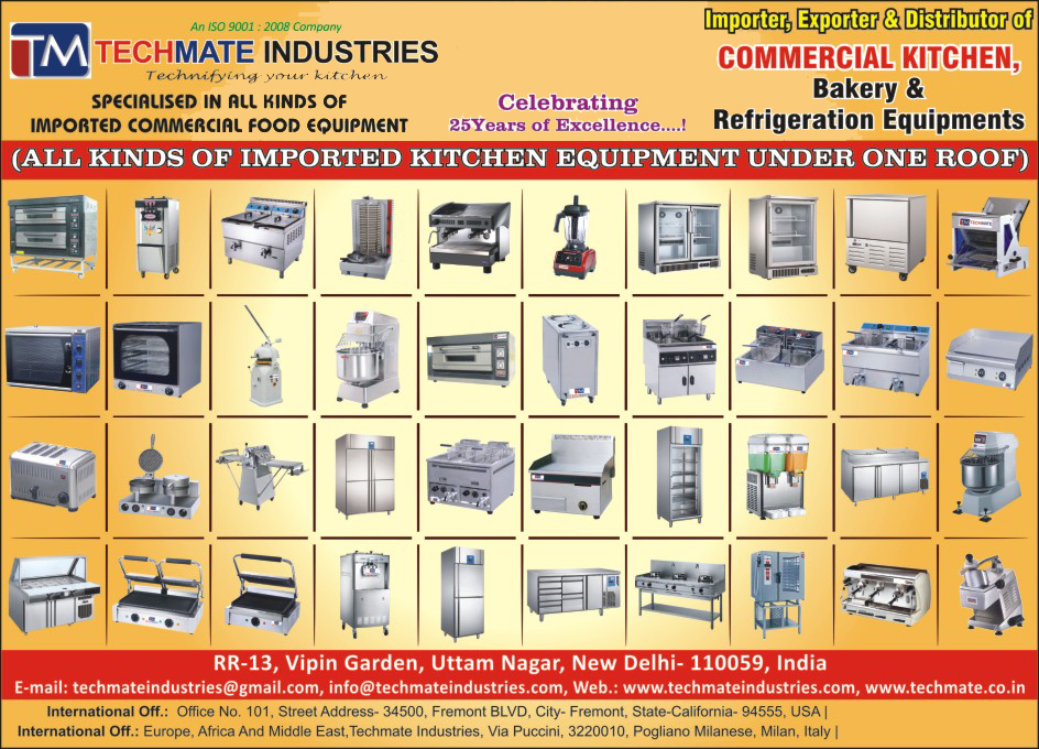 Commercial Kitchen Equipments, Commercial Fryers, Single Deep Fat Fryers, Double Deep Fat Fryers, Commercial Ovens, Combi Ovens, Double Deck Ovens, Three Deck Ovens, Single Deck Ovens, Two Deck Oven With Proofers, One Deck Electric Baking Ovens, Two Deck Electric Baking Ovens, Three Deck Electric Baking Ovens, 1 Deck Electric Baking Ovens, 2 Deck Electric Baking Ovens, 3 Deck Electric Baking Ovens, Espresso Coffee Making Machines, Bar Equipments, Beverage Equipments, Back Bar Chillers, Bar Blenders, Drink Mixers, Juice Dispensers, Ice Crushers, Kag Beer Dispensers, Washing Equipments, Conveyor Type Dishwashing Machines, Glass Washers, Hood Type Dishwashing Machines, Pre Rinse Units, Vegetable Washers, Refrigeration Equipments, Double Door Chiller, Four Door Refrigerator, Two Door Refrigerator, Under Counter Refrigerator, Single Door Chillers, Bakery Equipments, Bread Slicers, Combi Ovens, Dough Sheeters, Pizza Ovens, Spiral Mixers, Ice Making Machines, Pantry Equipments, Conveyor Toasters, Pop Up Toasters, Sandwich Grillers, Tea Coffee Dispensers, Water Boilers, Soup Kettles