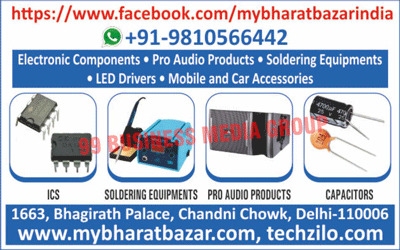 Electronic Components, ICs, Integrated Circuits, Resistors, Capacitors, Pro Audio Products, Soldering Equipments, Led Drivers, Mobile Accessories, Car Accessories