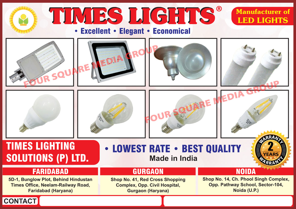 Led Lights, Led Bulbs, Led Tube Lights, Led Street Lights