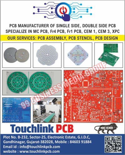 Single Side PCBs, Double Side PCBs, Metal Core PCBs, PCB Assemblies, PCB Stencils, PCB Designs, MC PCBs, FR4 PCBs, FR1 PCBs, CEM1 PCBs, CEM3 PCBs, XPC PCBs