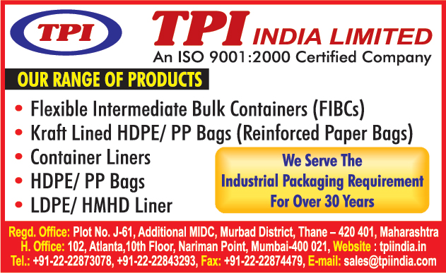 Flexible Intermediate Bulk Containers, HDPE Bags, PP Bags, Container Liners, LDPE Liners, HMHD Liners, Kraft Lined Paper Bags, Kraft Lined HDPE Bags, Kraft Line PP Bags