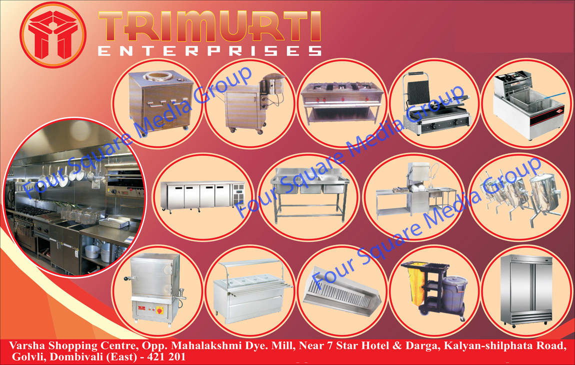 Commercial Kitchen Equipments, Hotel Kitchen Equipments