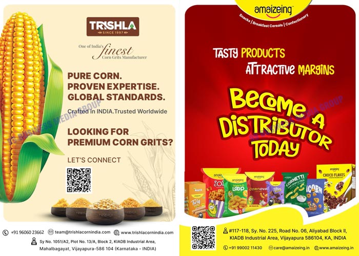 Corn Products, Pulses Products, Animal Feed Products, Consumer Products, Corn Grits, Corns, Cattle Feeds, Corn Flakes, Corn Flours, Breakfast Cereals, Snacks, Confectionery Items, Choco Flakes