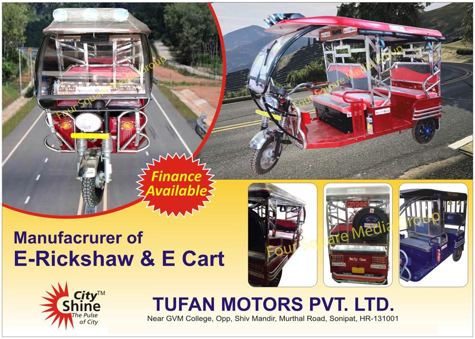 E Rickshaw, E Carts, Electric Rickshaw, Battery Operated Rickshaw