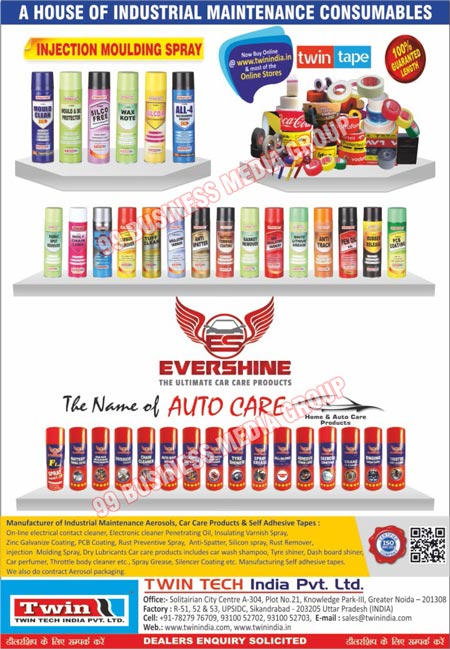 Automotive Care Products, Car Care Products, Car Spray Greases, Car Engine Flushes, Self Adhesive Tapes, Industrial Maintenance Aerosols, Hacker Mosquito Vaporizers, Hacker Mosquito Repellents, Dashboard Shiners, Engine Lacquer Coatings, Car Auto Body Shiners, Car Adhesive Chain Lubes, Car Silencer Coating Sprays, Car Tyre Shiners, Car Alloy Wheel Cleaners, Automotive Battery Terminal Coatings, Automotive Electrical Contact Cleaners, Car Brake Cleaners, On line Electrical Contact Cleaners, Insulating Varnish Sprays, Printed Circuit Board Coating Aerosols, Synthetic Rubber Coatings, Galvanize Aerosols, Brass Coating Aerosols, SS Coating Aerosols, Rust Preventive Sprays, Zinc Galvanize Coatings, Anti Spatters, Silicon Sprays, Rust Removers, Car Wash Shampoos, Tyre Shiners, Car Perfumes, Car Throttle Body Cleaners, Aerosol Packaging Service Contract Basis, Aerosol Filling Machines, Automotive Air Freshners, Aerosol Industry Booster Pumps, Aerosol Industry Crimping Machines, Aerosol Industry Pneumatic De Crimpers, Aerosol Machines, Aerosol Industry Gas Filling Machines, Aerosol Industry Liquid Filling Machines, Aerosol Industry Hand Operated Crimping Machines, Aerosol Industry De Crimping Machines, Aerosol Industry De odorising Columns, Aerosol Industry Mixer Machines, Fabric Spot Removers, Mould Cleaners, Wire Rope Lubes, Carbon Removers, Mould Protectors, Die Protectors, Red Insulating Varnish, Electronic Cleaner Co2, Pen Oils, Air Drying Paints, Car Polishes, Glass Cleaner Liquids, Car Vinyl Protectants, Motorcycle Vinyl Protectants, Car Carnauba Waxs, Injection Moulding Sprays, Tuff Cleaners, Multipurpose Product CO2, White Lithium Grease, Silco Free Spray, Moly Chain Lubes, Safety Solvent CO2, Wax Kotes, Silco R, Silicon Release Agent Sprays, Cold Galvanising Compounds, Gasket Removers, PCB Coating Sprays, Anti Track Sprays, Rubber Release Sprays, Belt Dressing Sprays, Home Car Products, Furniture Polishes, Treadmill Lubricants, Floor Sanitizers, Car Deos, Radiator Coolants, Interior Cleaners, Chain Cleaners, Cockpit Enhancers, Mould Sprays, Industrial Lubricants, Electronic Cleaner Penetrating Oils, Dry Lubricants, Dash Board Shiners, Car Perfumers, Silencer Coatings, Throttle Body Cleaners, Spray Greases