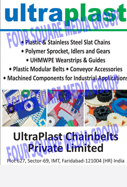 Plastic Slat Chains, Stainless Steel Slat Chains, Polymer Sprocket, Plastic Modular Belts, Conveyor Accessories, Industrial Machine Components, Idlers, UHMWPE Wearstrips, Industrial Application Machine Components, Gears