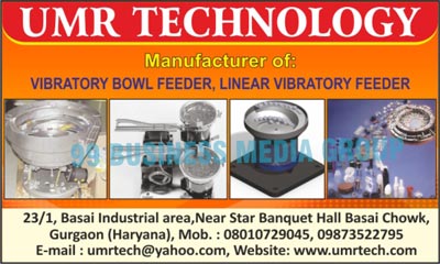 Vibratory Bowl Feeders, Linear Vibratory Feeders, Used Offset Printing Machines, Used Binding Machines