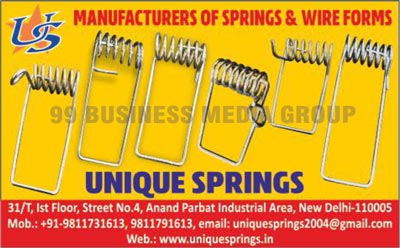 Springs, Wire Forms