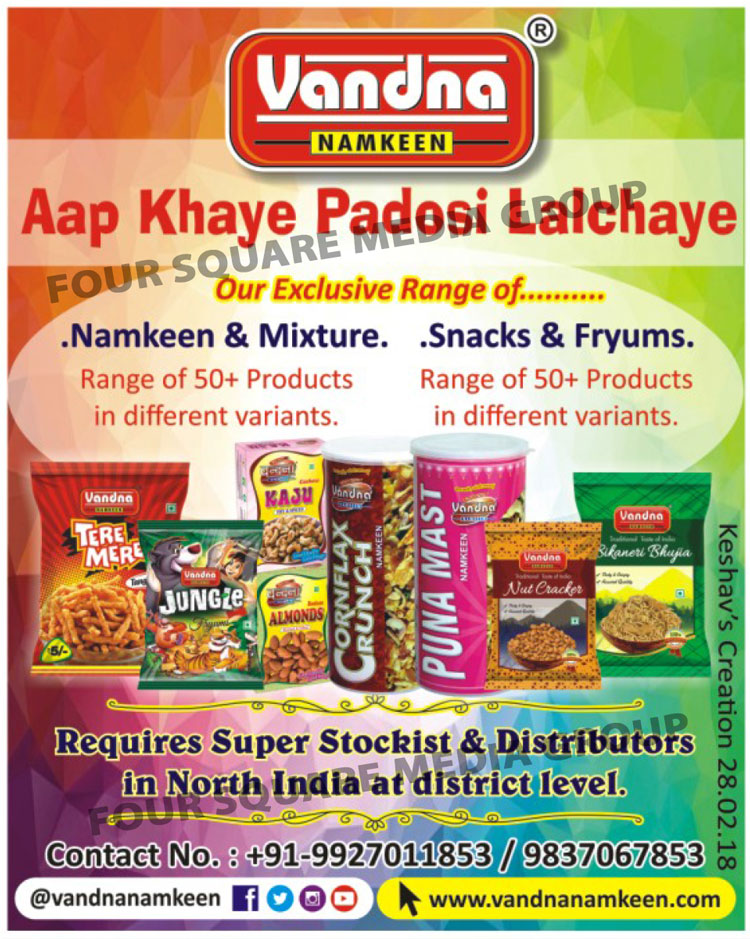 Namkeen, Mixture, Snacks, Fryums