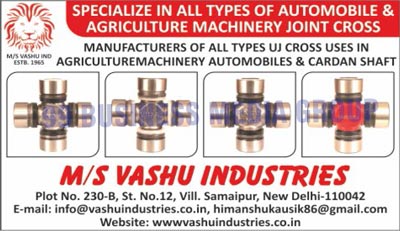 Automobile Machinery Joint Crosses, Agriculture Machinery Joint Crosses, UJ Crosses, Universal Joint Crosses