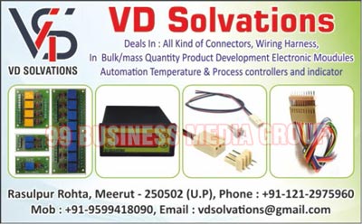 Connectors, Wiring Harnesses, Electronic Modules, Automation Temperature Controllers, Automation Process Controllers, Indicators