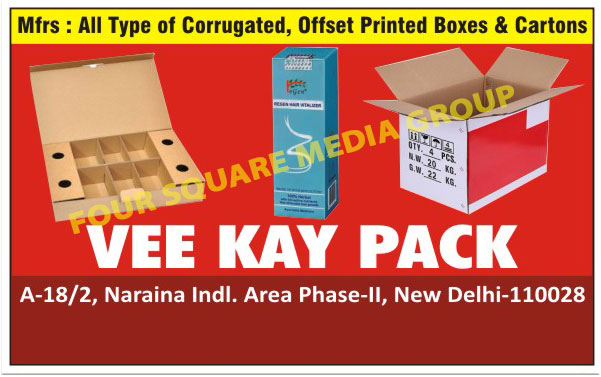 Corrugated Boxes, Offset Printed Boxes, Carton Boxes