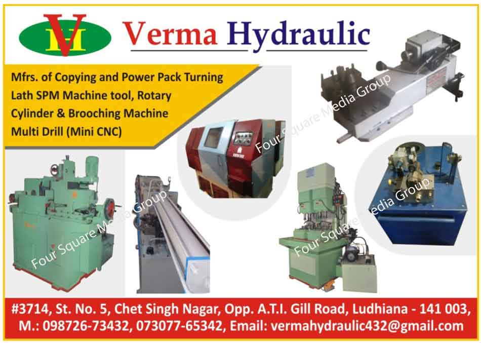 Copying Turning Lathe, Copying Turning Lathe Machines, Power Pack Turning Lathe Machines, SPM Machine Tools, Rotary Cylinder, Drilling, Special Purpose Machine Tools, Power Pack Turning Lathe, Broaching Machine, Multi Drill Machine, Mini CNC Machine