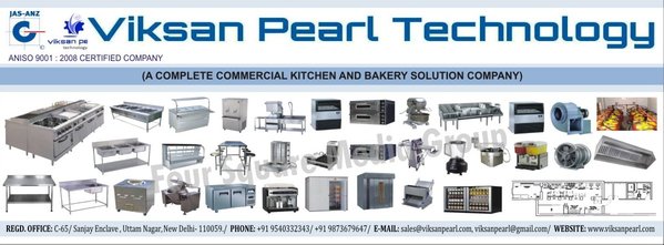 Commercial Kitchen Equipments, Bakery Equipments, Masala Trolley, GN Pan Trolley, Utility Trolley, Food Trolley, Bain Marie, Planetary Mixers, Spiral Mixers, Rotary Ovens, Dough Sheeter, Bakery Ovens, Deck Ovens, Proving Chambers, Bread Slicers, Dough Dividers, Conveyor Pizza Ovens