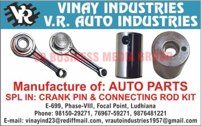 Auto Parts, Auto Crank Pins, Auto Connecting Rod Kits