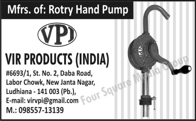 Rotary Hand Pumps