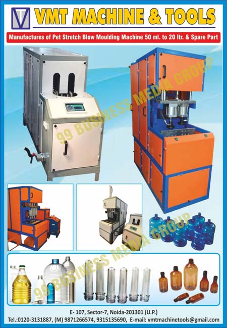 Fully Automatic Pet Stretch Blow Moulding Machines, Autodropers, Blow Moulding Machine Spare Parts, Pet Stretch Blow Moulding Machines, Spare Parts Blow Moulding Machines