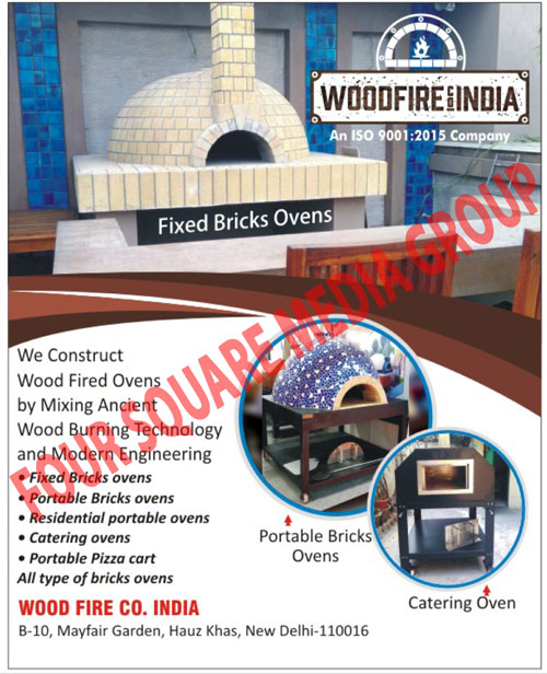 Wood Fired Ovens, Fixed Bricks Ovens, Catering Ovens, Pizza Carts