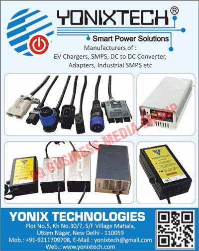 EV Chargers, SMPS, DC to DC Converters, Adapters, Industrial SMPS